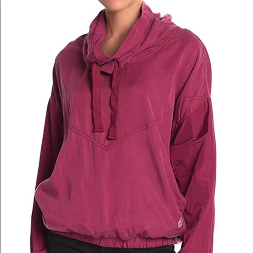 NWT Free People Far And Away Pullover Windbreaker